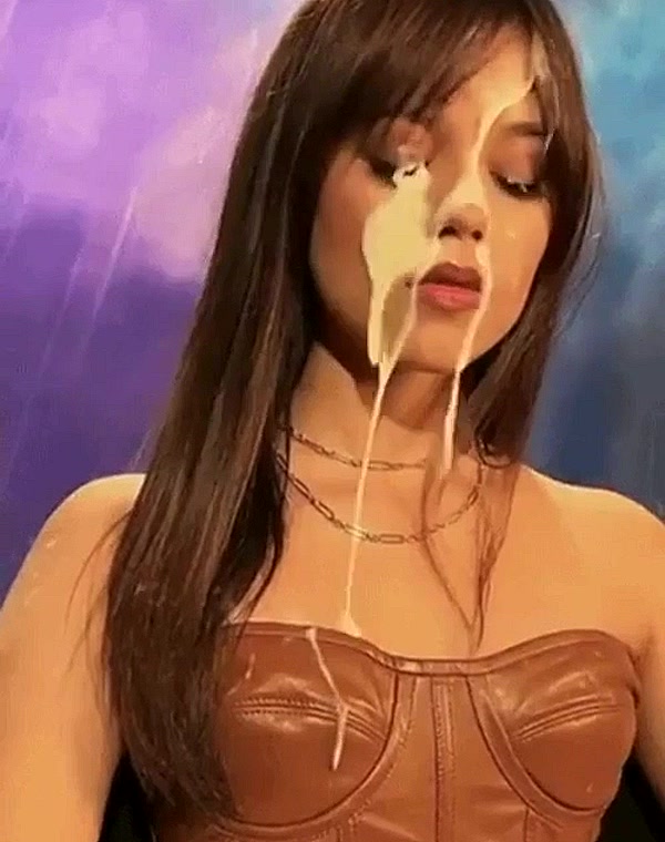 Thumbnail for Jenna Ortega super cumshot facial - AI gen celeb cumshot