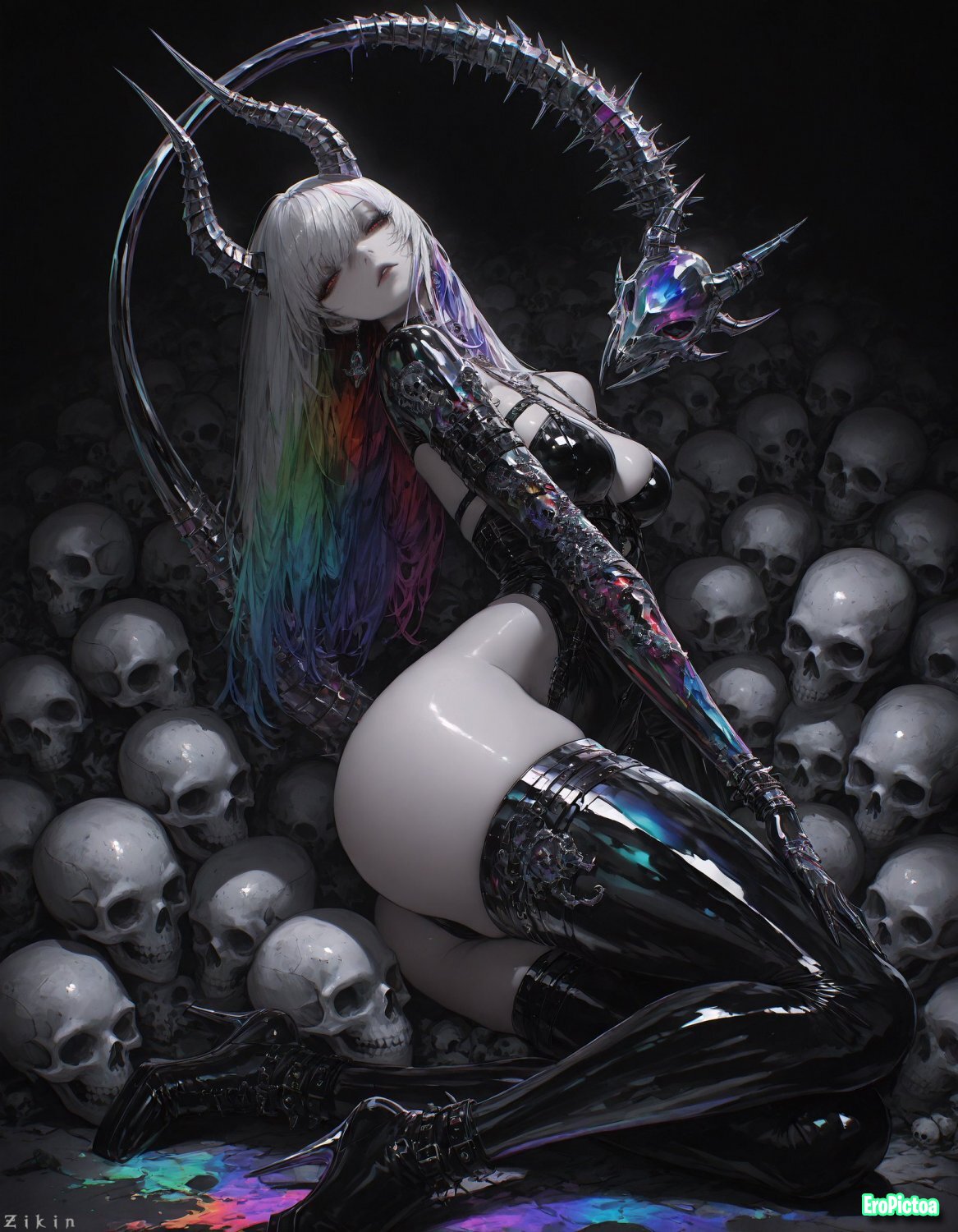 Zikin Artwork photo featuring Succubus - Part 22