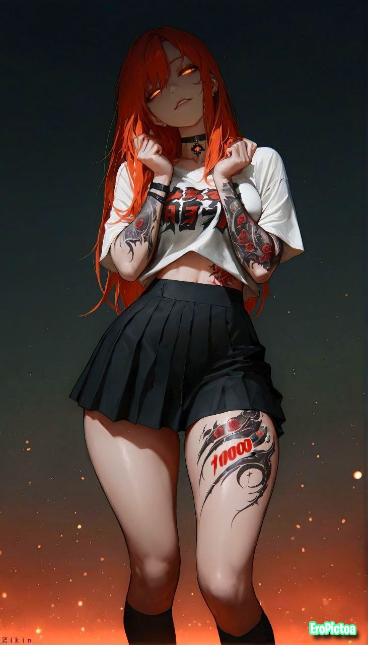 Zikin Artwork photo featuring Thicc Thighs - Part 4