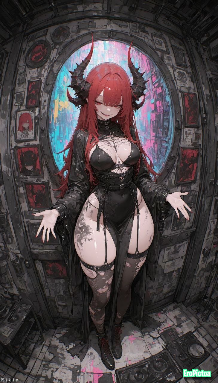 Zikin Artwork photo featuring Goth Girls - Part 65