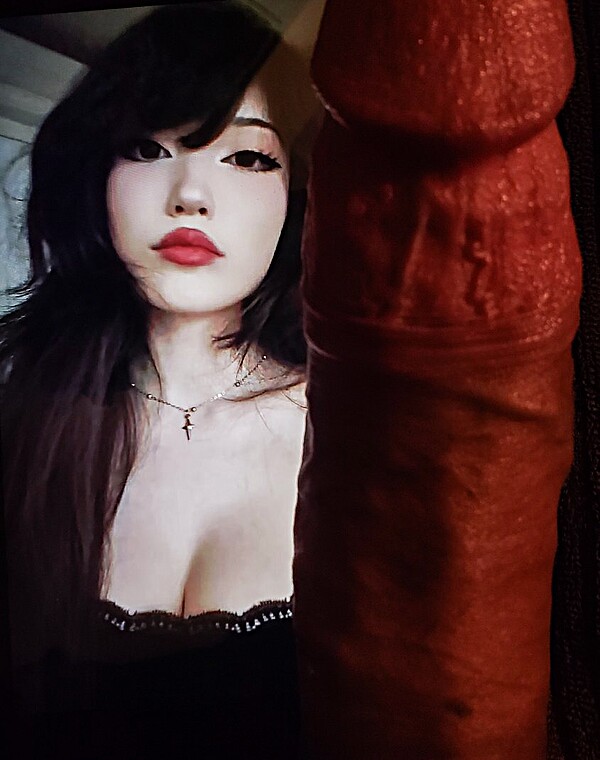 Thumbnail for Emi unimpressed by pathetic cum tribute cocked twitch slut gooning