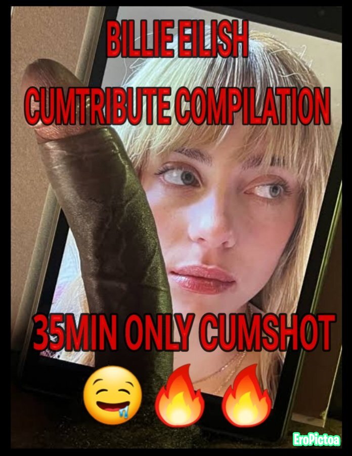 CUMTRIBUTE - Billie Eilish COMPILATION #2 photo featuring Cumtribute - Part 4