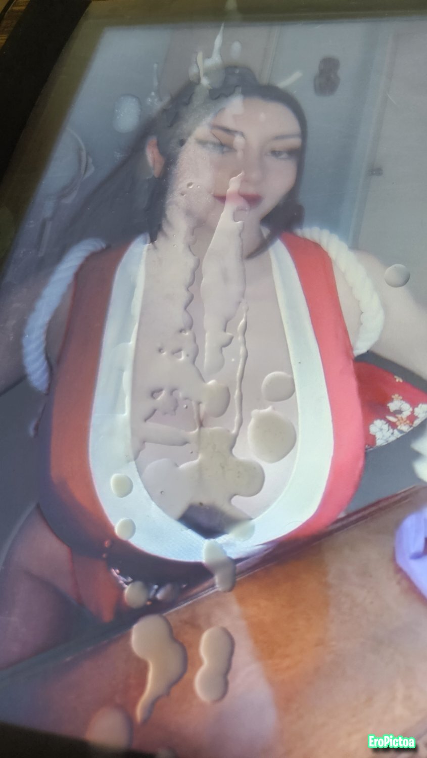 Fabinui (la prima de Icata) Cumtribute 2 | Cosplayer Chilena Tetona / Chilean Big Tits Cosplayer photo featuring cum tribute
