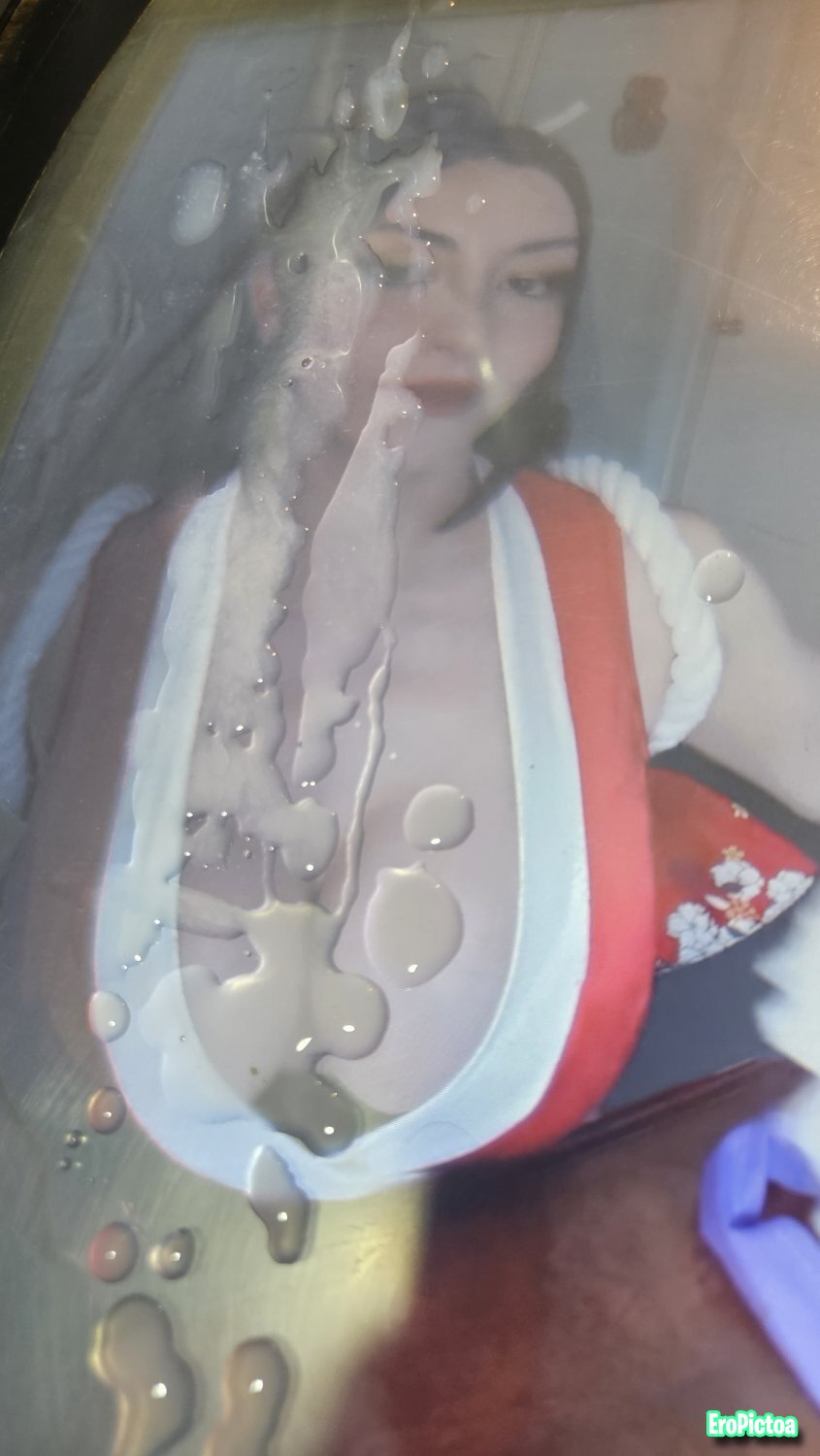 Fabinui (la prima de Icata) Cumtribute 2 | Cosplayer Chilena Tetona / Chilean Big Tits Cosplayer photo featuring cumtribute