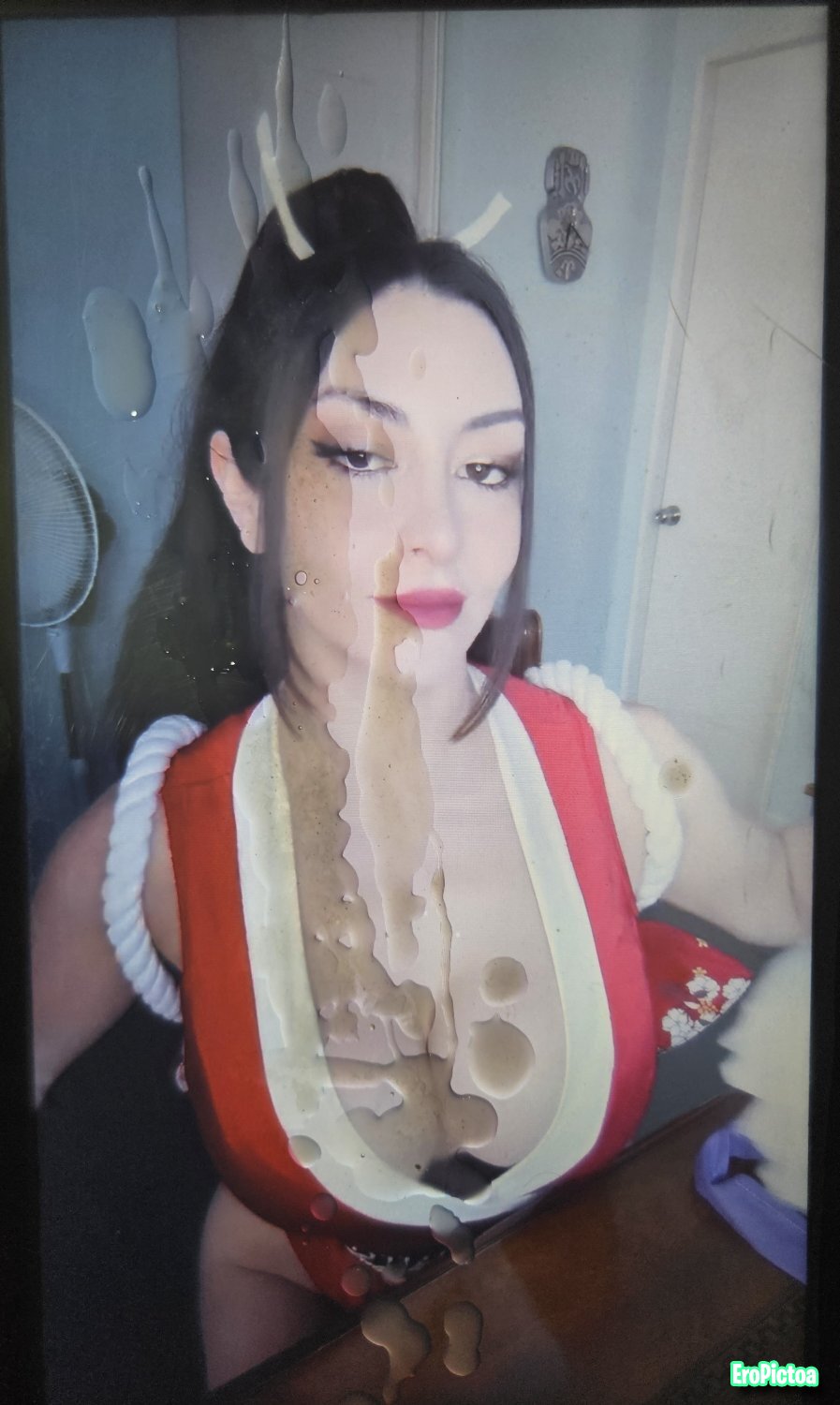 Fabinui (la prima de Icata) Cumtribute 2 | Cosplayer Chilena Tetona / Chilean Big Tits Cosplayer photo featuring tributo