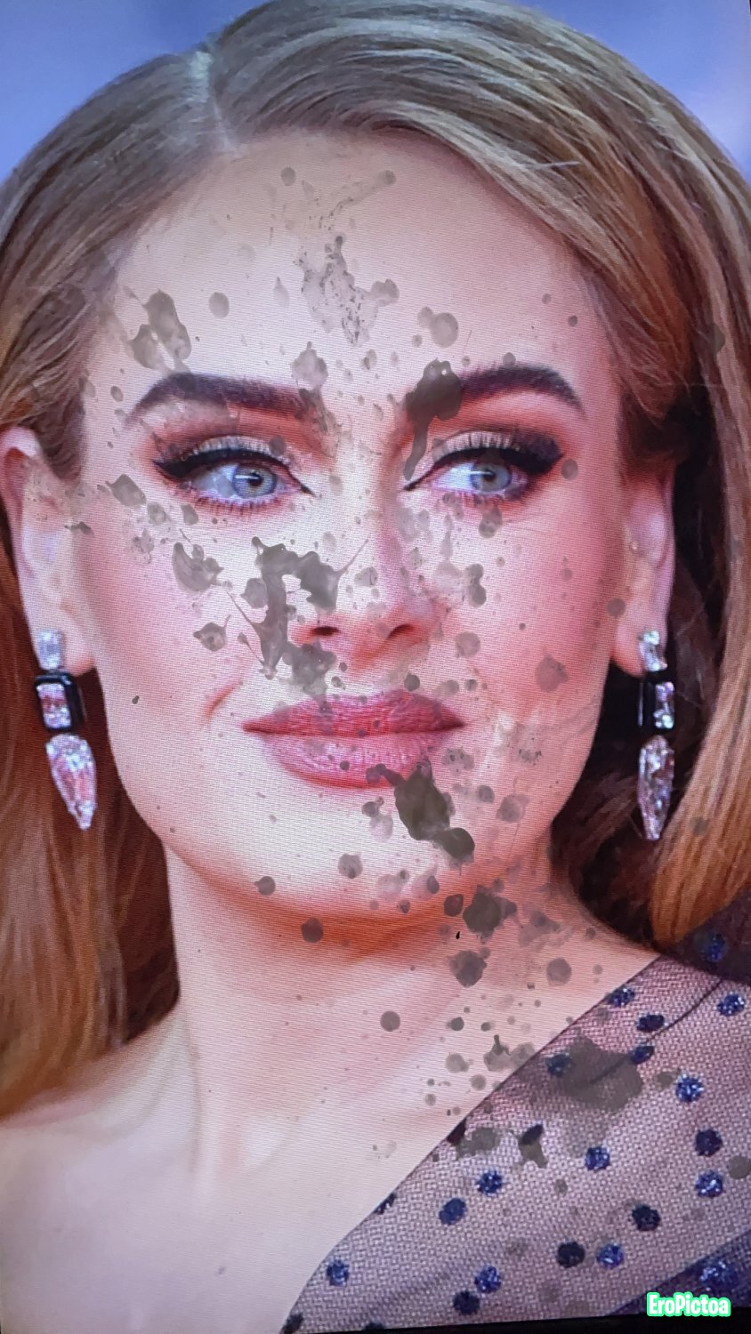 Adele🇬🇧 Cumtribute 3 photo featuring britani - Part 3