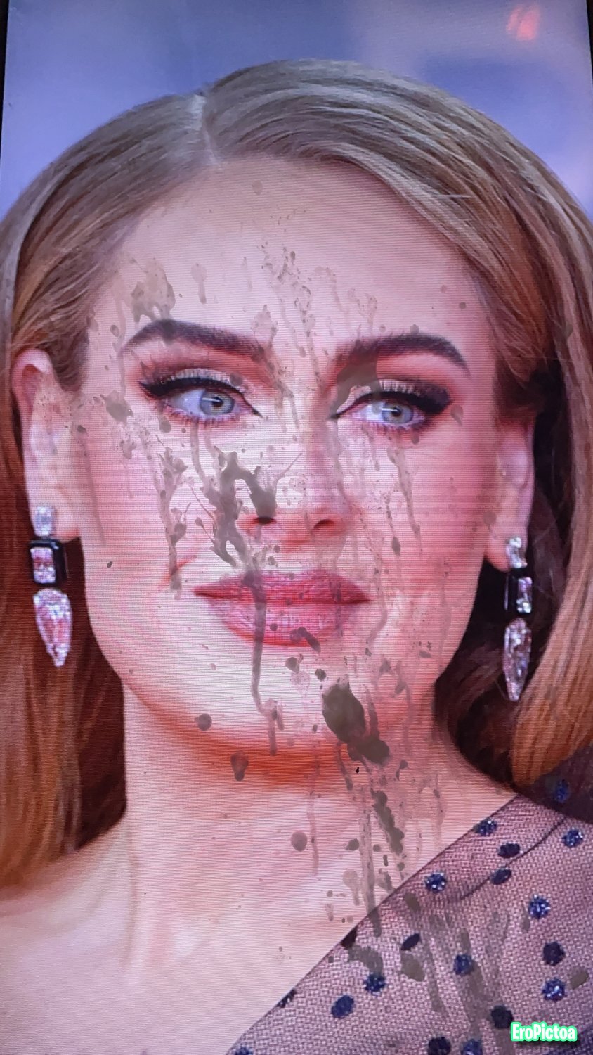 Adele🇬🇧 Cumtribute 3 photo featuring uk - Part 4