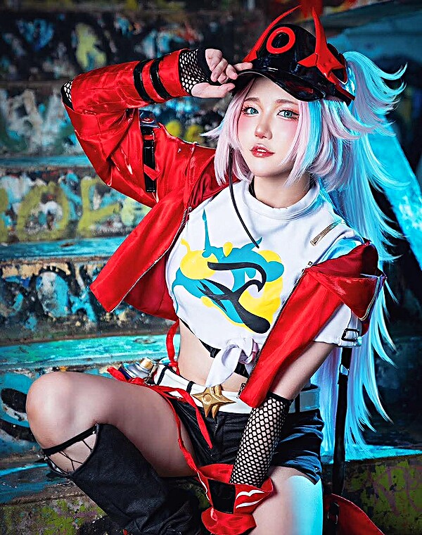 Thumbnail for Cumtribute/SOP Anong Noon (Honkai: Star Rail Rappa Cosplay)