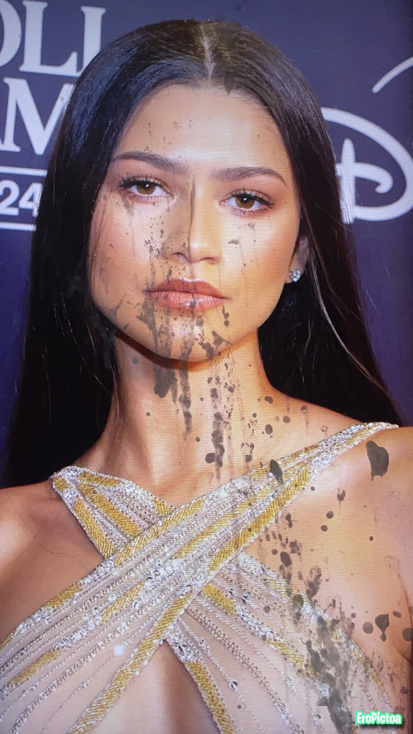 Zendaya🇺🇸 Cumtribute 4 photo featuring famous - Part 3