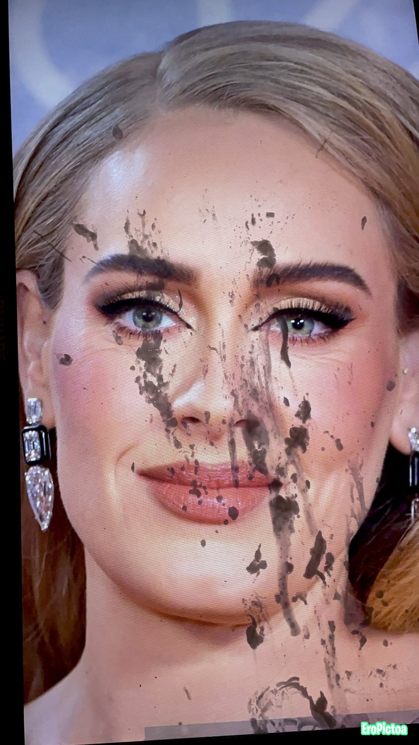 Adele🇬🇧 Cumtribute 2 photo featuring cum - Part 3