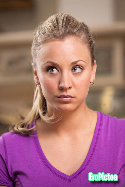 Kaley Cuoco cumtribute photo featuring Cum