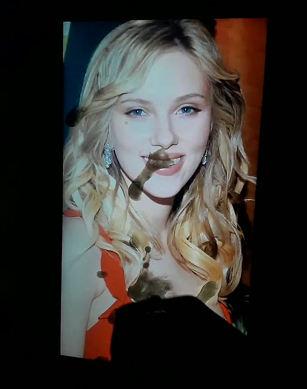 Thumbnail for Scarlett Johansson cumtribute