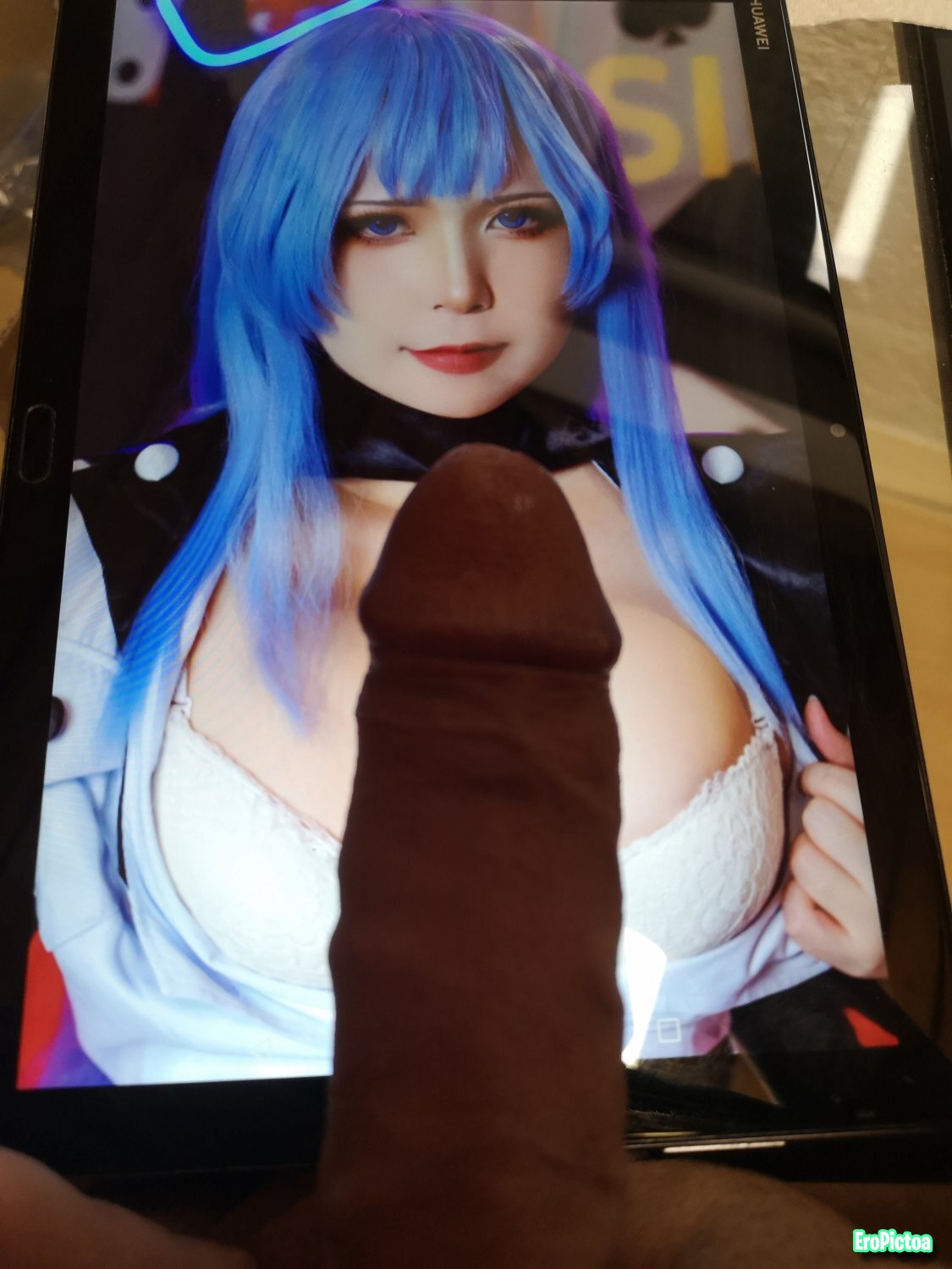 First request gets free cumtrib! photo featuring Facial