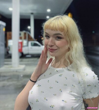 Thumbnail for Blonde College Girl Pokies Outside 20