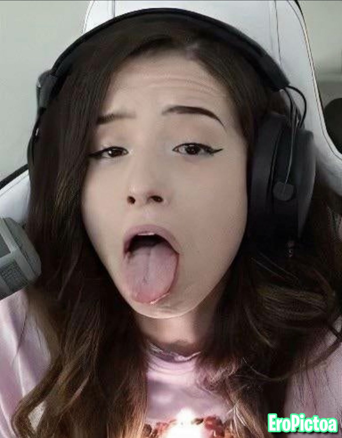 Poki Cum Tribute photo featuring streamer - Part 3