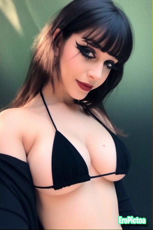 Ai: Goth teens photo featuring big tits - Part 20
