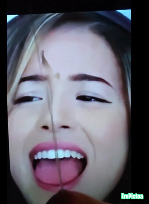 P0ki cum tribute. FACIAL photo featuring poki - Part 2