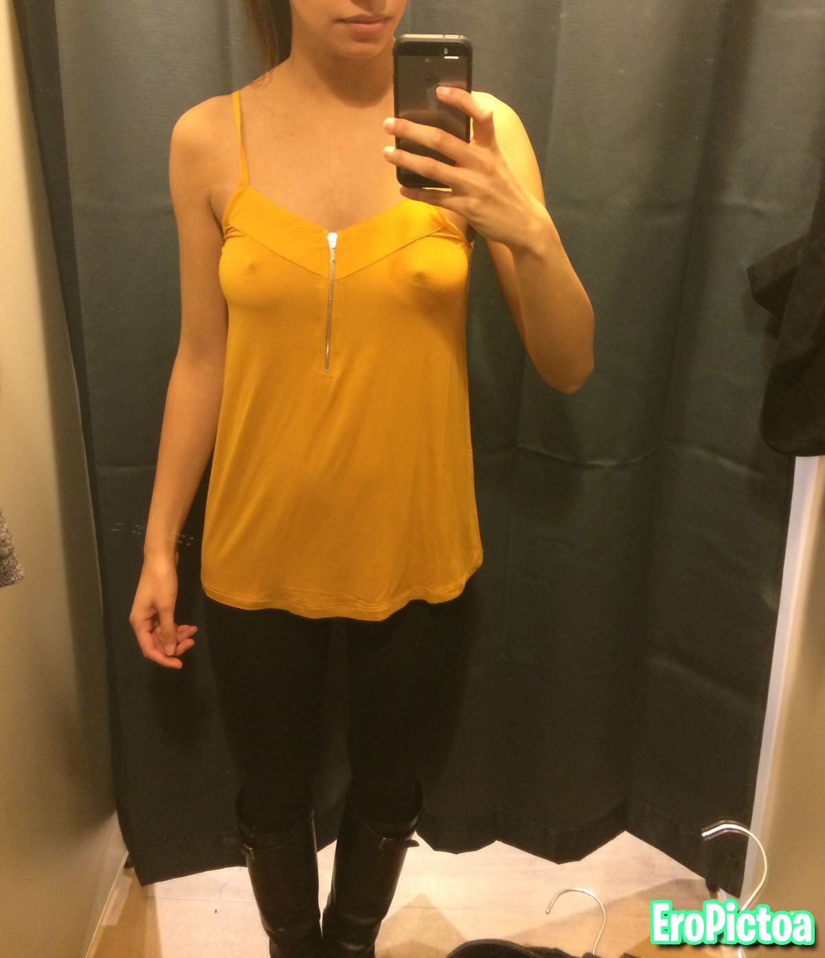 Changing room selfie public photo featuring public - Part 3