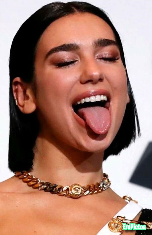 Stroking for celebrities photo featuring Dualipa - Part 8