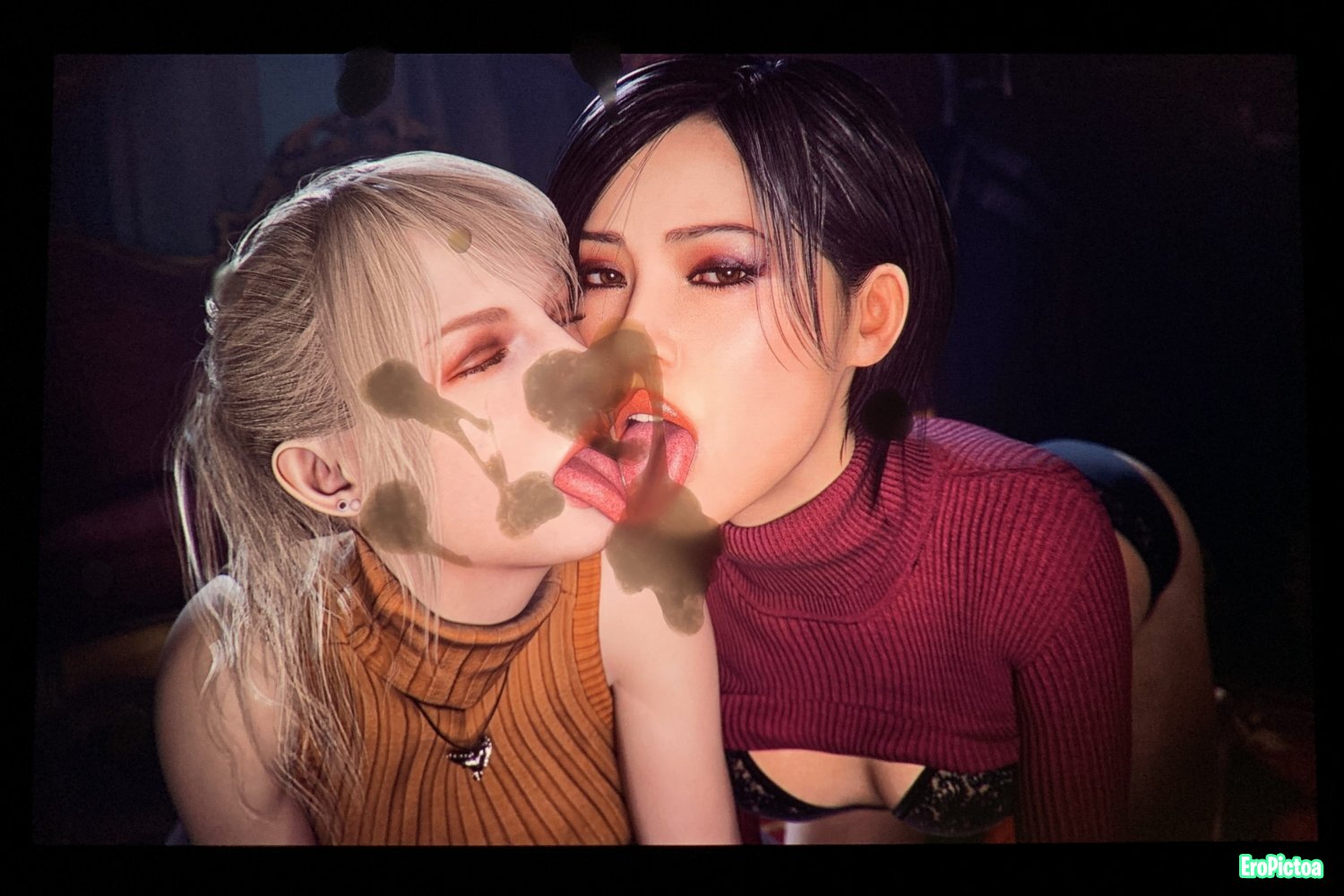 Ada & Ashley (Resident Evil) tribute ^.^ photo featuring cum - Part 1