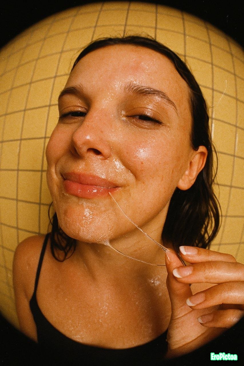 Millie loves cum photo featuring Facial