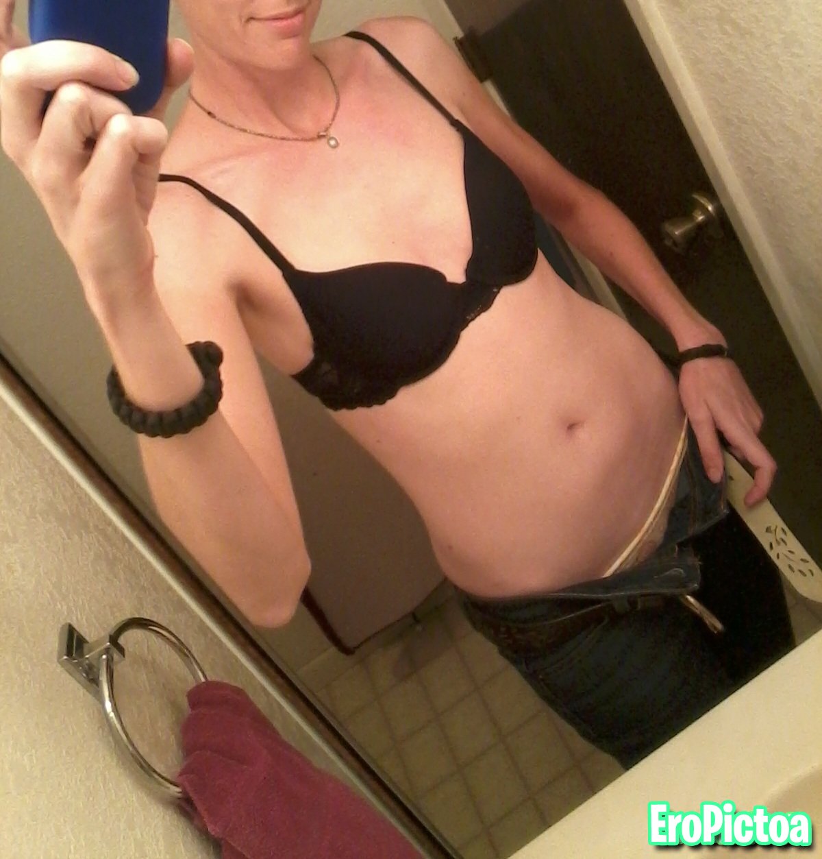 Blonde with small boobs 3 photo featuring Skinny