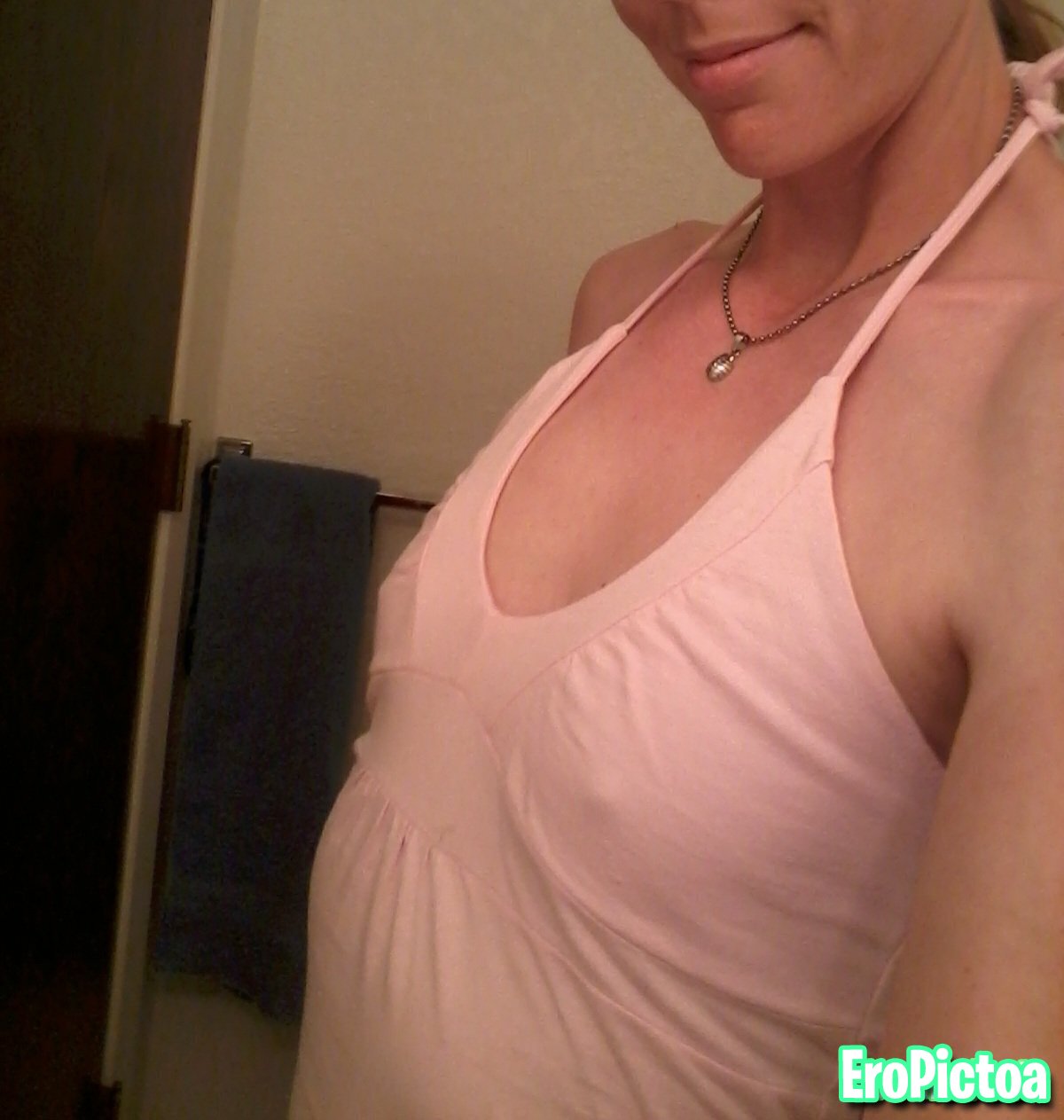 Blonde with small boobs 3 photo featuring Panties