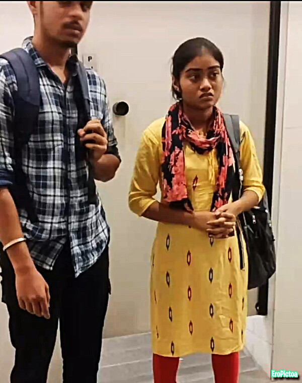 Thumbnail for Desi Girl caught fucking BF in Mall Bathroom