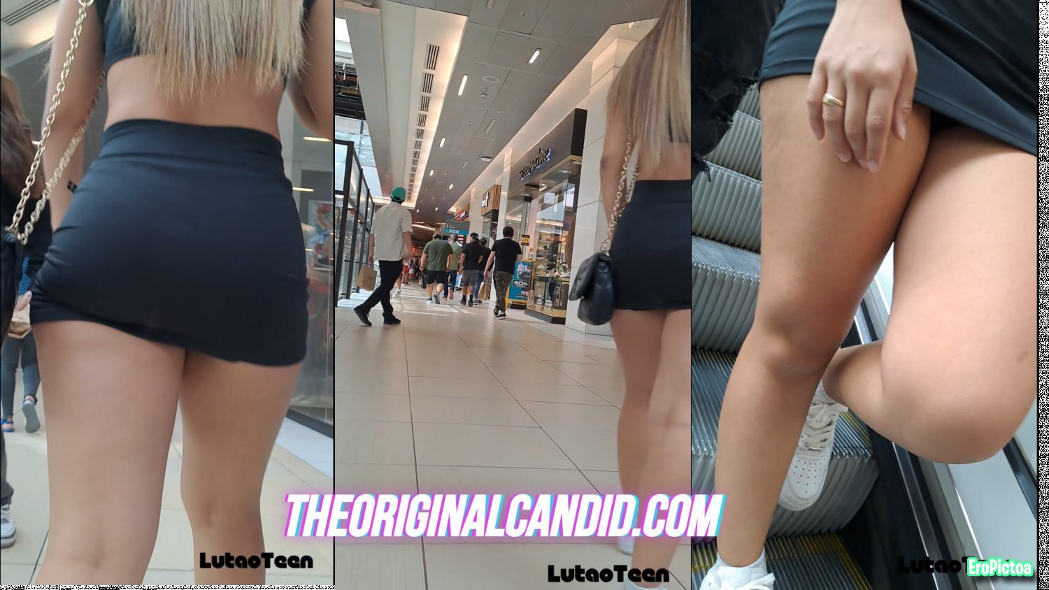 Rubia pollera corta piernas hermosas photo featuring street - Part 12