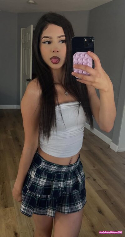 Thumbnail for Homie sister b@rely turnd 8teen & already a cum slut. Tribute & cover this petite latina whore