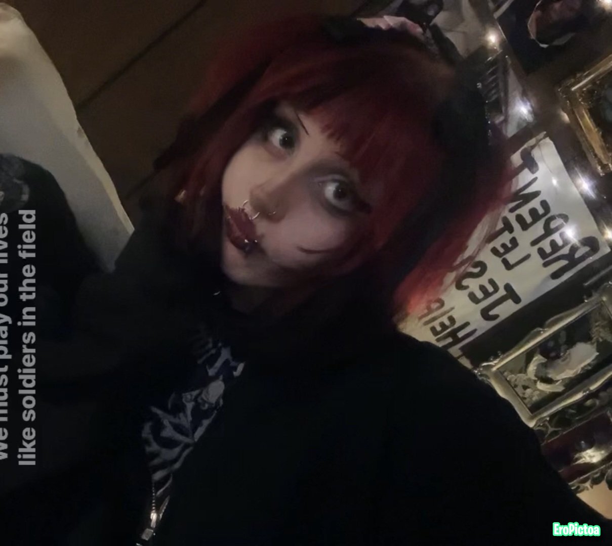 Goth baddie gets gooned babecock photo featuring Bbc - Part 7
