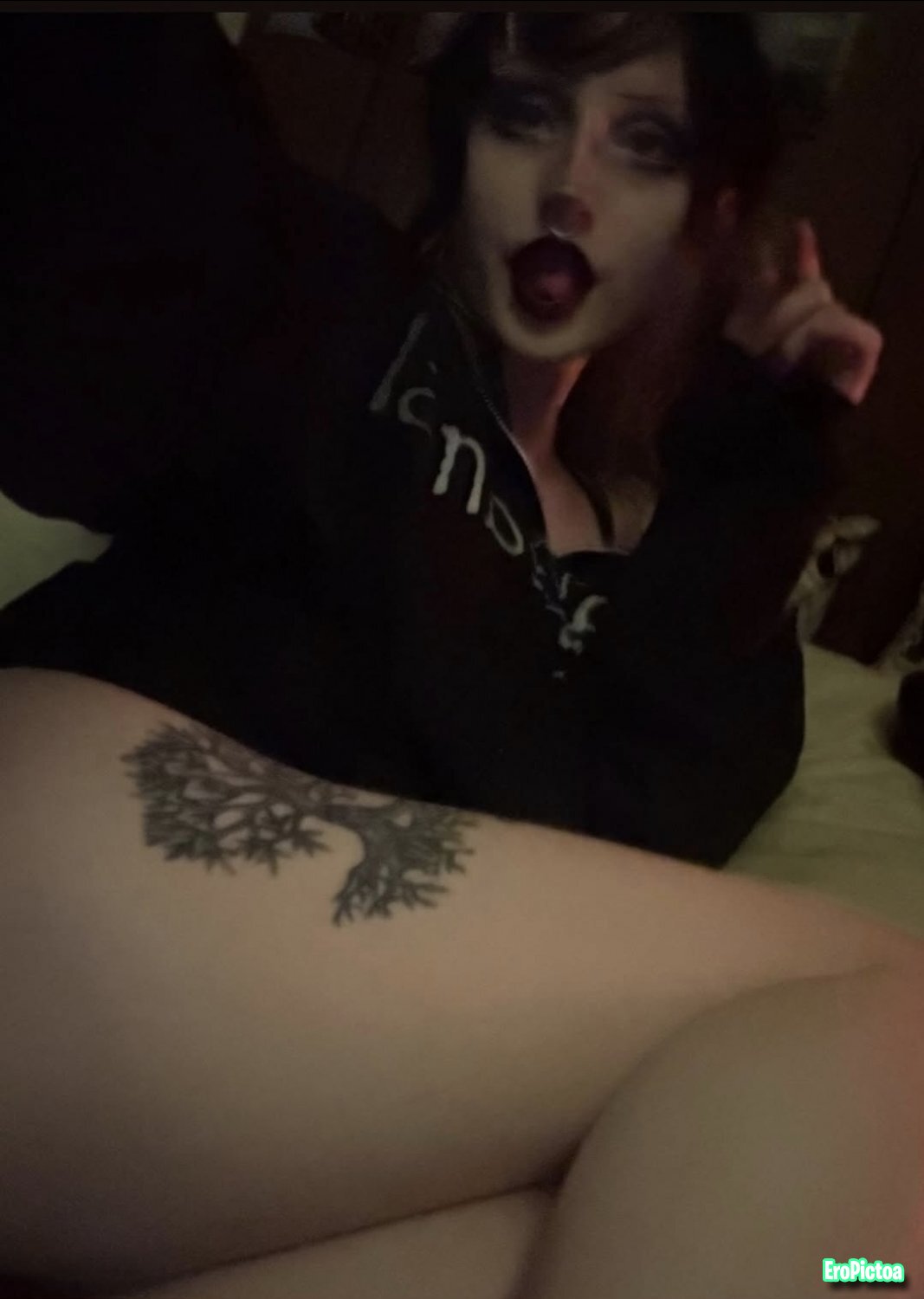 Goth baddie gets gooned babecock photo featuring Goon - Part 10