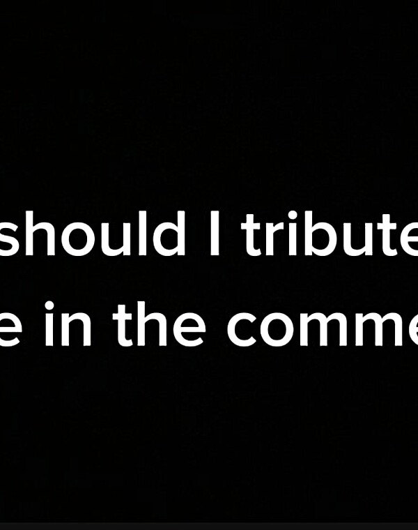 Thumbnail for Who should I tribute next?