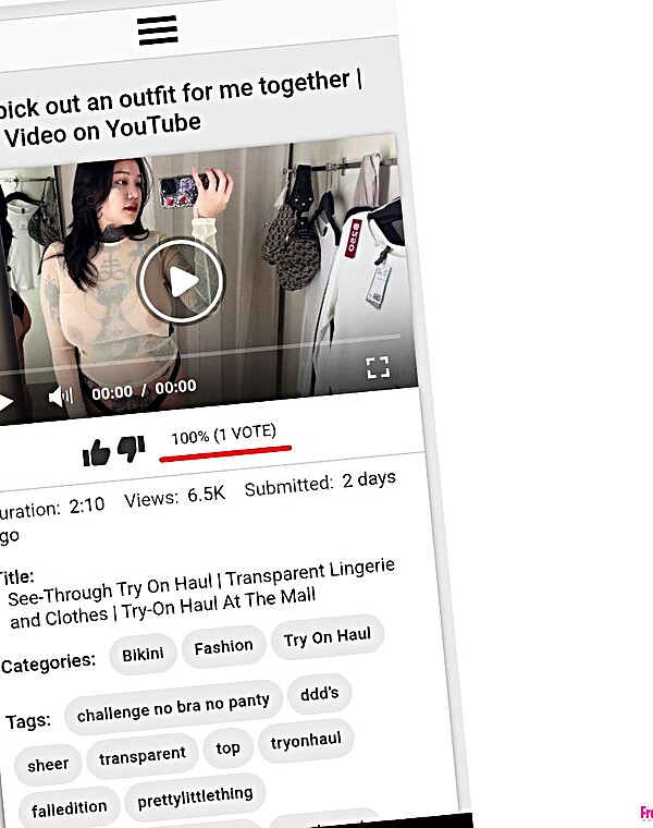 Thumbnail for Ex deleted video from YouTube 02