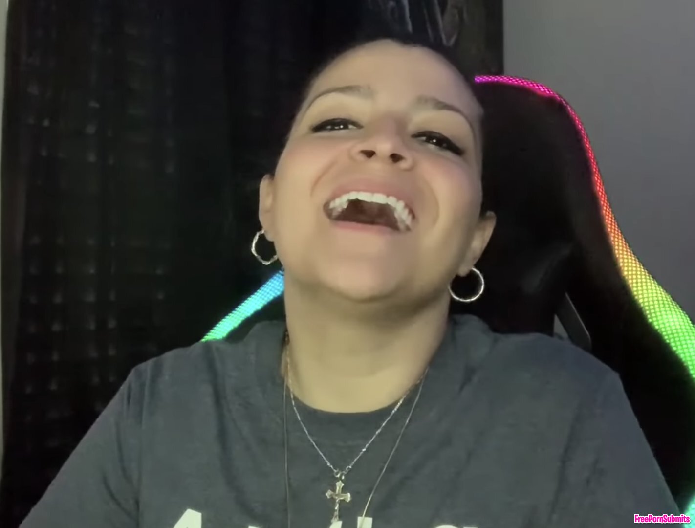 YouTube reaction girl's mouth open photo featuring Screenshot - Part 30