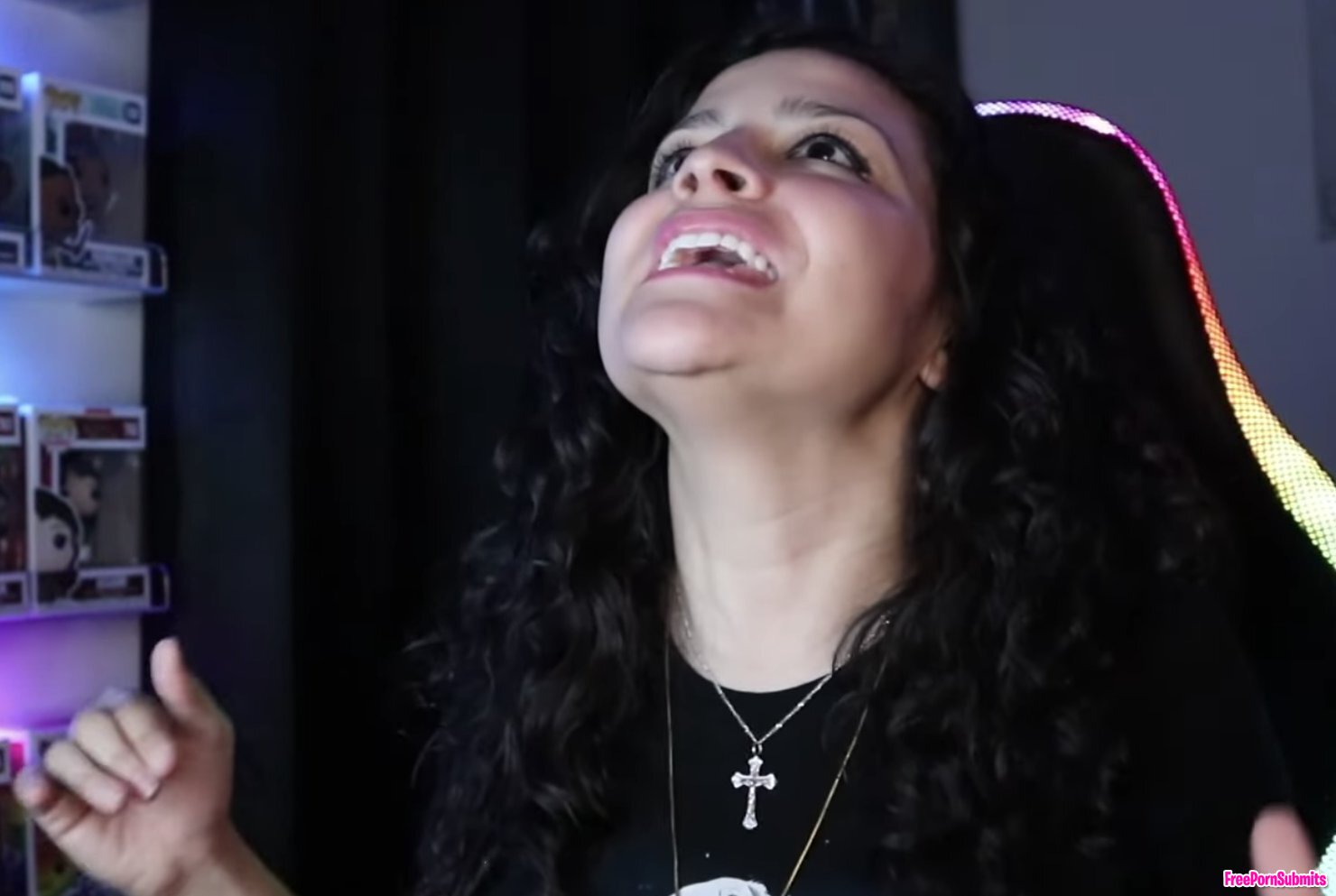 YouTube reaction girl's mouth open photo featuring Sexy - Part 47