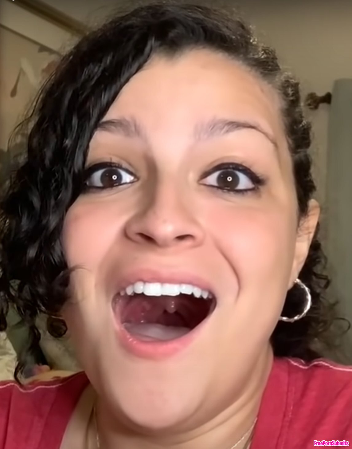 YouTube reaction girl's mouth open photo featuring Screenshot - Part 72