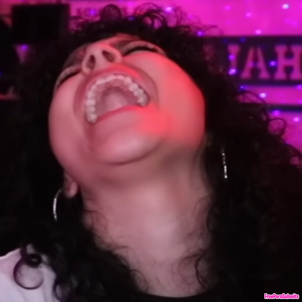 YouTube reaction girl's mouth open photo featuring Uvula - Part 76