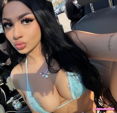 Thumbnail for My dads gf’s daughter is a sexy lil rave slut. Tribute & drench this petite thick latina whore