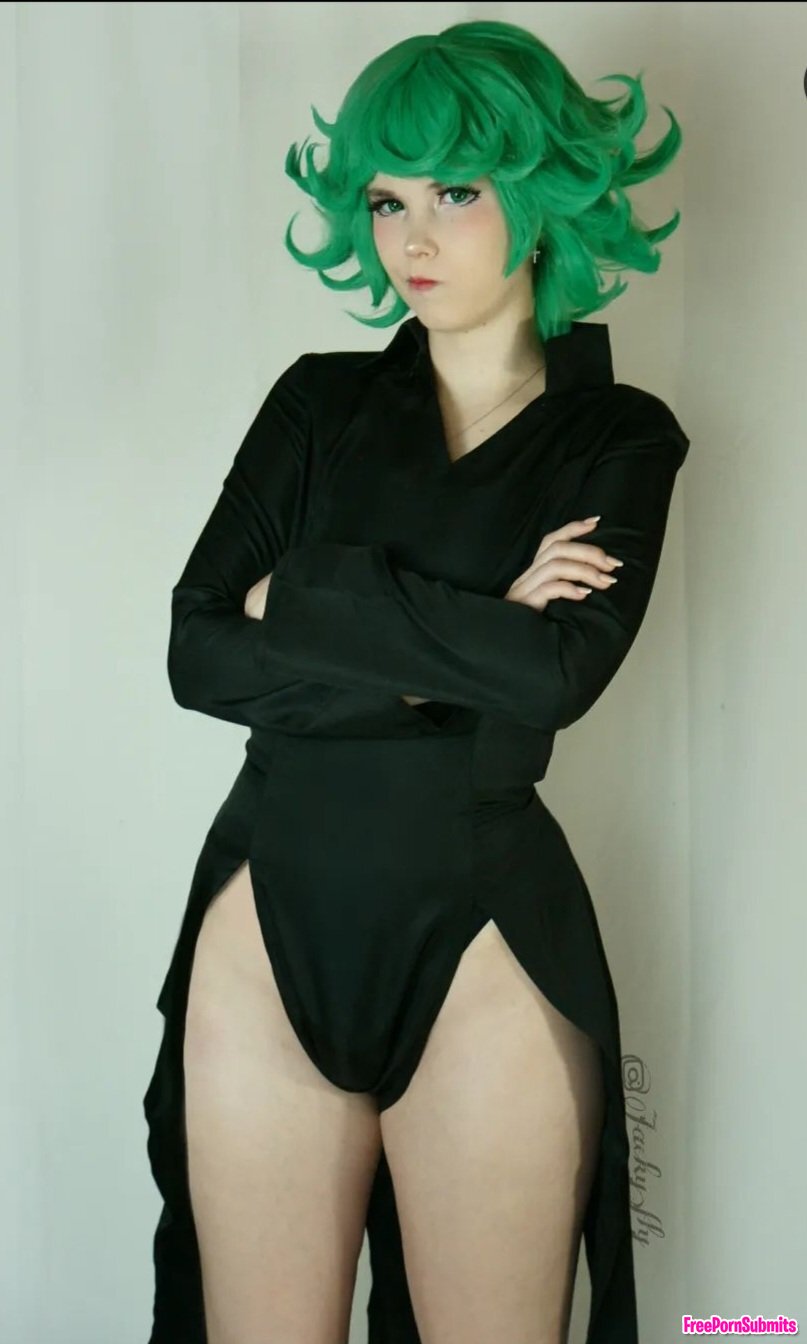 Jackyfly as Tatsumaki(femboy) photo featuring cumtribute