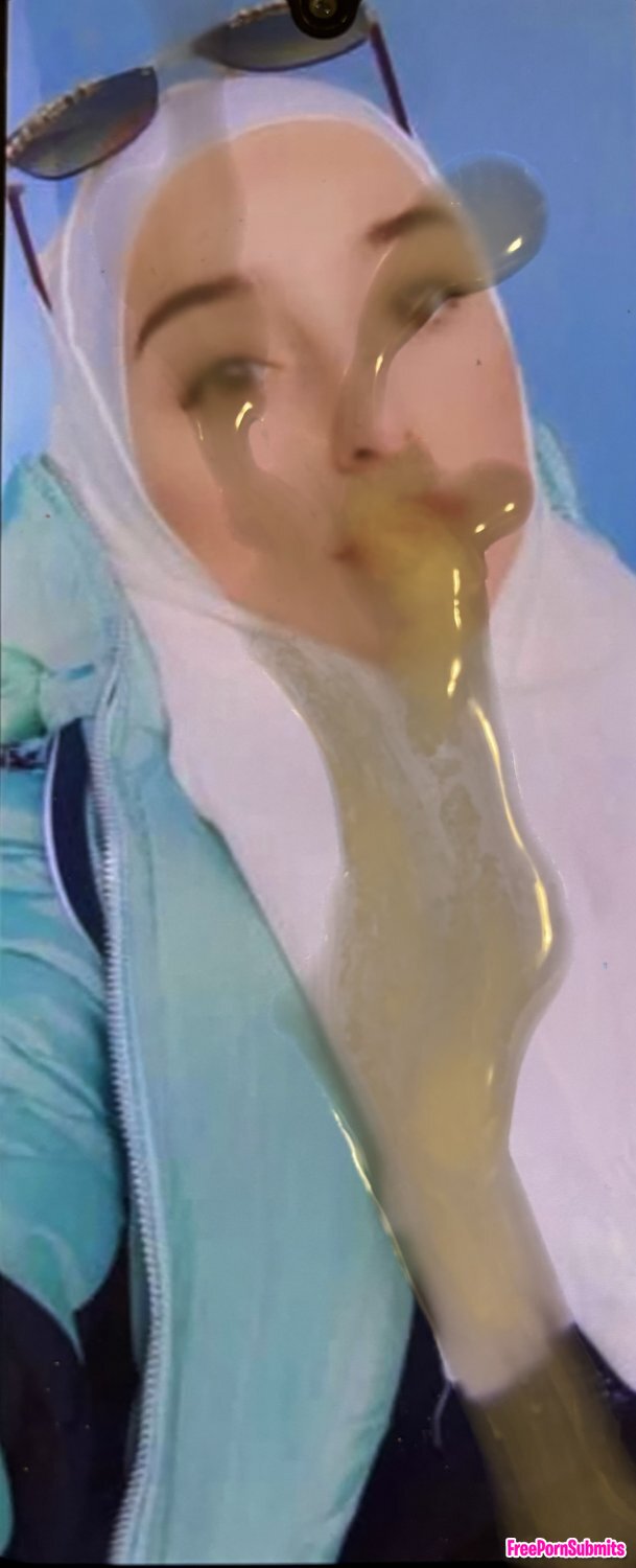 Hijabi girl face cum tribute (request) photo featuring jerk off - Part 5