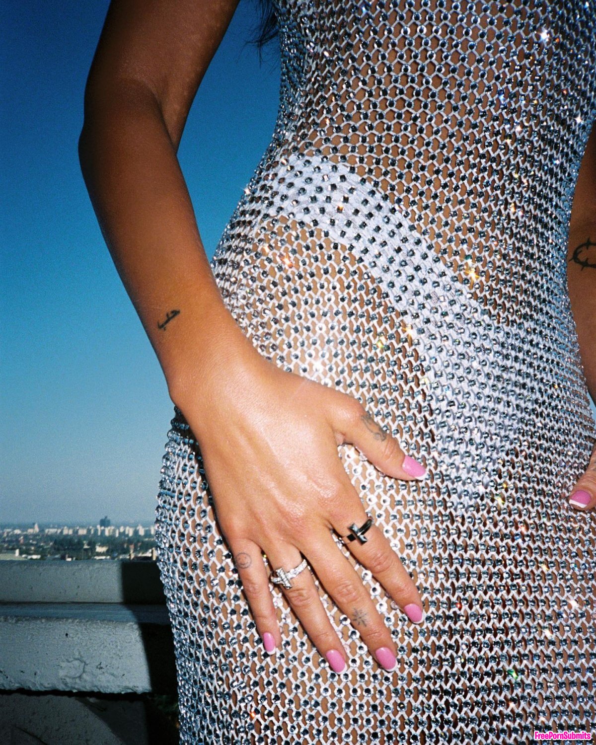 dua lipa see through dress photo featuring lipa
