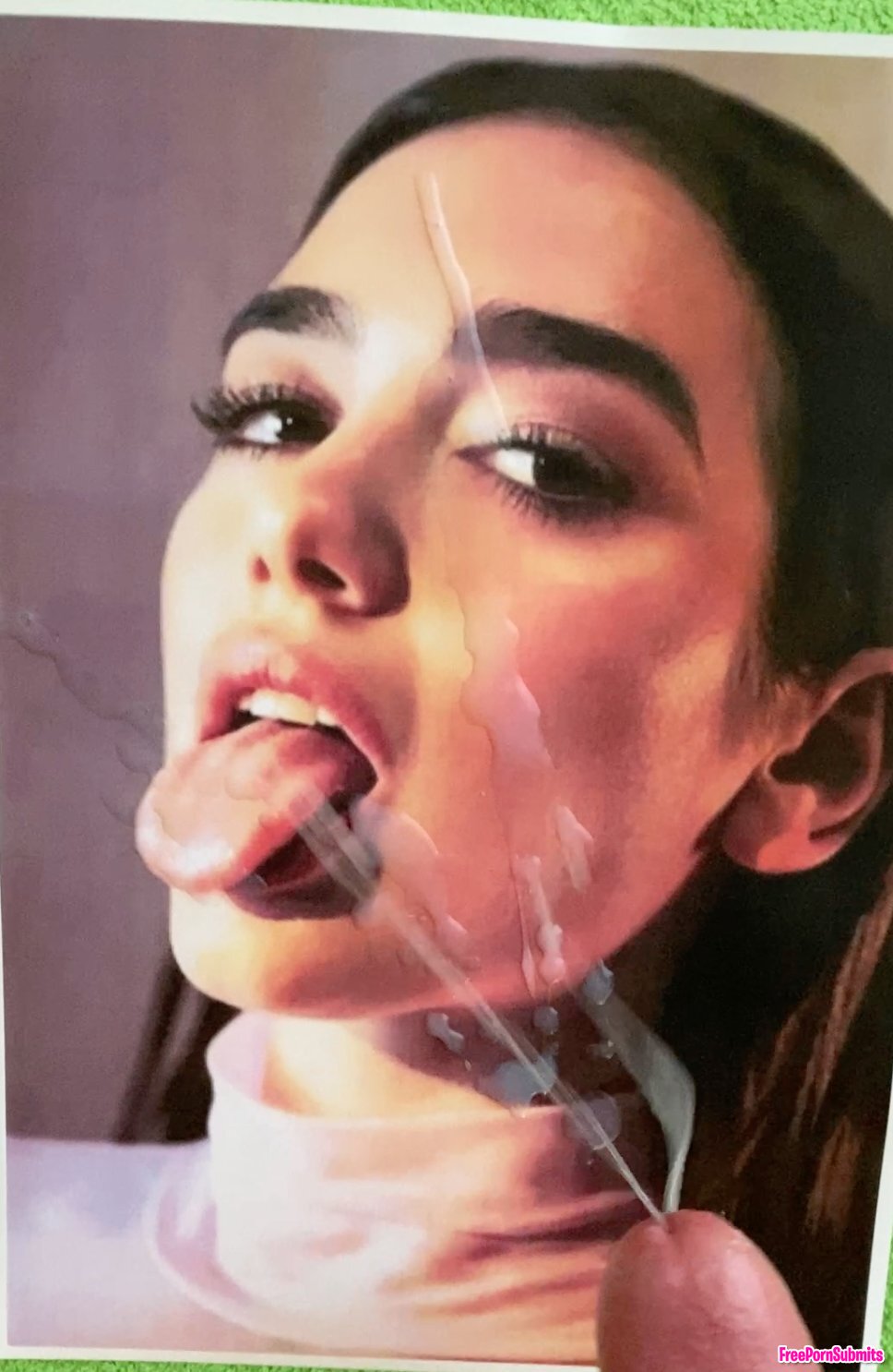 Dua Lipa cumtribute photo featuring cumtribute - Part 2