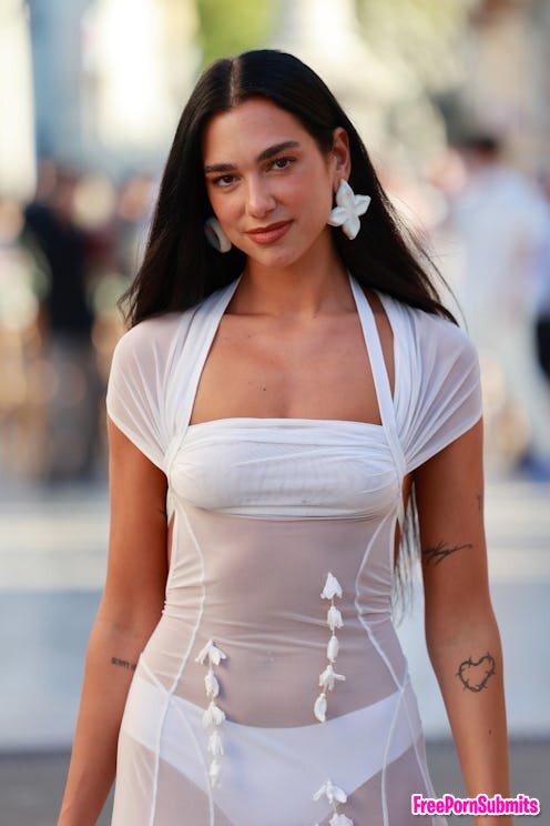 Dua Lipa see-through photo featuring Singer