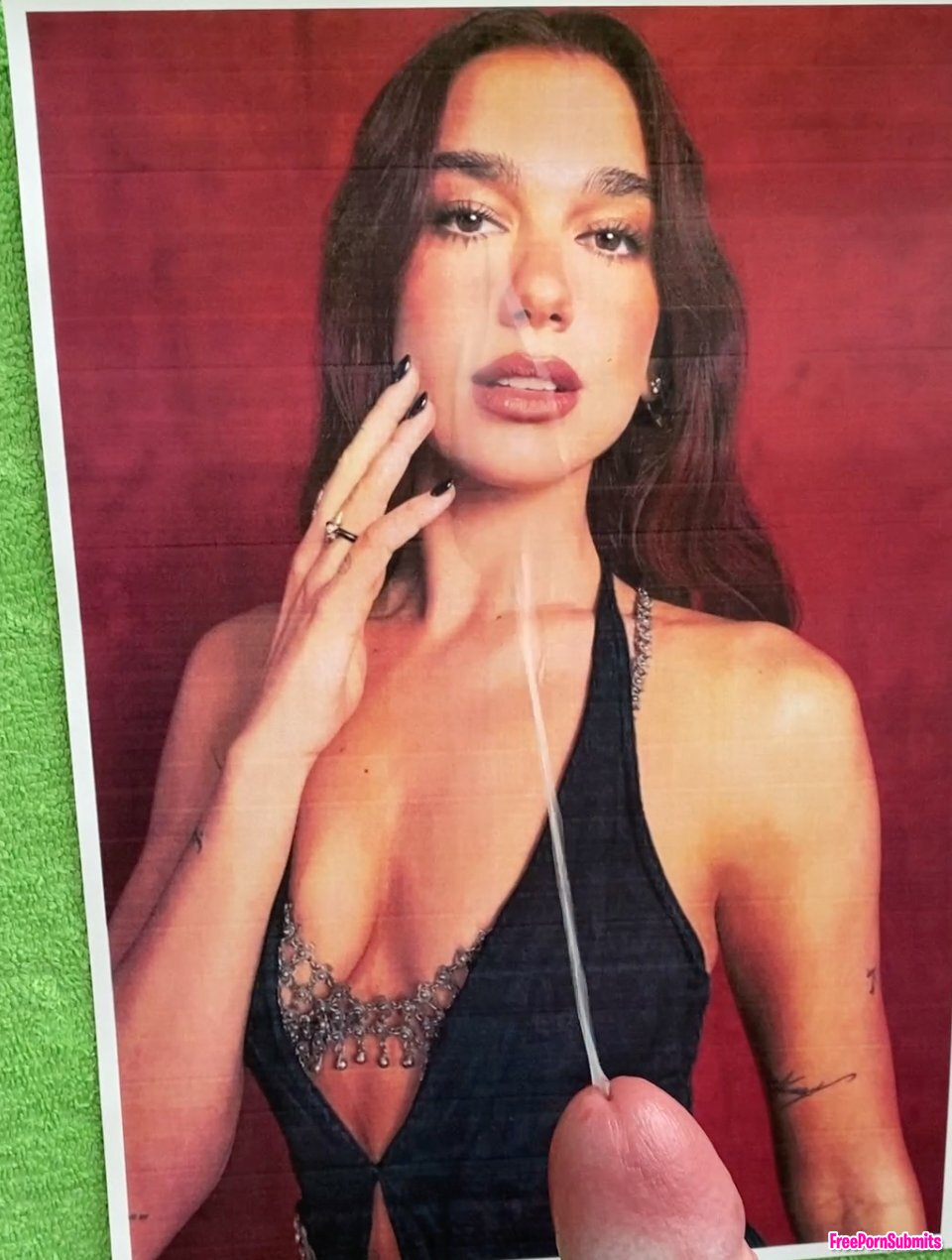 Dua Lipa cumtribute2 photo featuring cum - Part 3