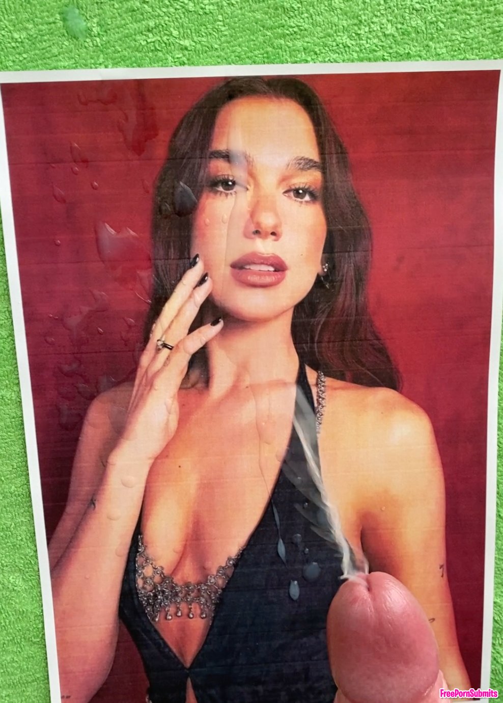 Dua Lipa cumtribute2 photo featuring masturbation - Part 7