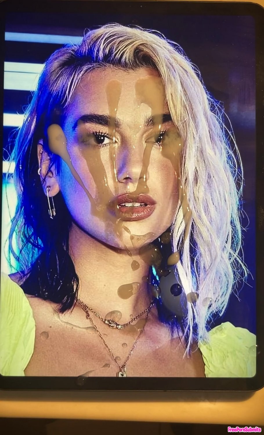 Dua Lipa CumTribute Cumshot Tribute photo featuring tribute - Part 14