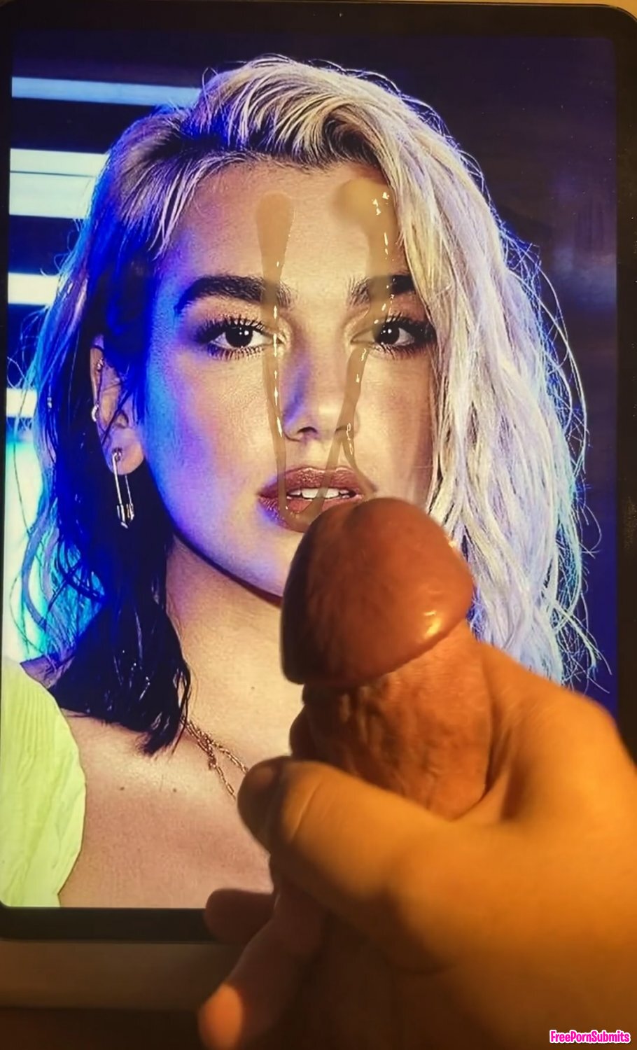 Dua Lipa CumTribute Cumshot Tribute photo featuring DuaLipa - Part 6
