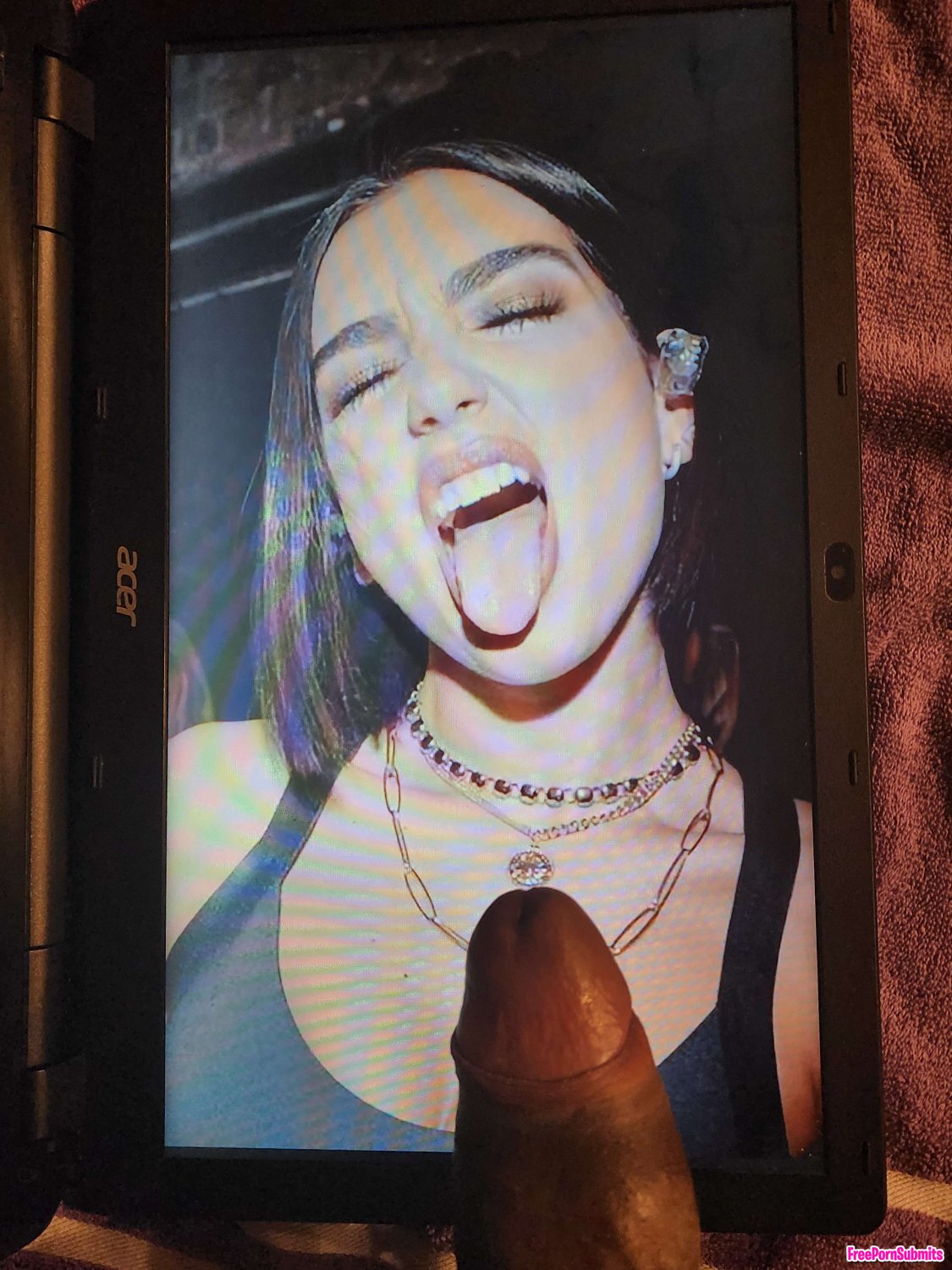 Dua Lipa cumtribute photo featuring Tribute