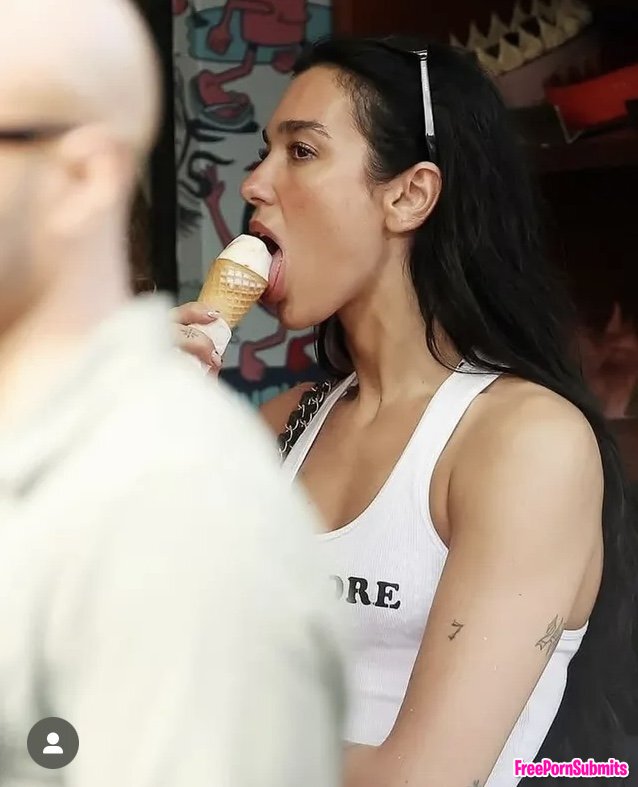 Dua Lipa icecream photo featuring Dua - Part 2